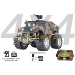 1:4 RC 4WD Off-Road Warrior Off-Road Car Big Foot Truck Army Car
