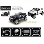 New Wifi Controlled 4CH Full Scale RC Spy Car With Camera And LED Light