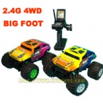 LCD Transmitter 2.4G 4WD 5CH Mini High Speed Remote Control Car Mini Truck Mini Big Foot RC Hummer