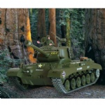 1:16 RC Snow Leopard Airsoft Battle Tank With Smoke Light And Sound