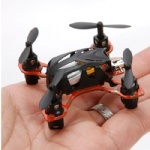 Newest 2.4G 4Ch 6-Axis Nano Size RC Quadricopter Mini Drone