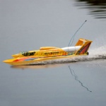 1:16 High Speed Electric RC Hydro Boat With 540 Water Cooling Motor