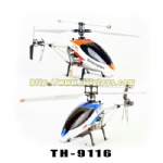 2.4G 4CH Middle Size 38cm Long Single Blade Wireless RC Helicopter With Gyro