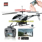 2.4G Wifi Controlled 3ch Helicopter With Live Transmission Camera