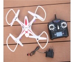 2.4G  4-Channel 6-Axis Gyro RC UFO With LCD Transmitter Camera RC Quadcopter RC Drone