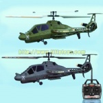 2.4G 4CH 46cm Long Single Propeller R/C Helicopter With Gyro-Comanche