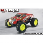 1/10th Scale Nitro Off Road Monster Truck-Pivot Ball Suspension