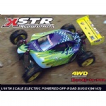 1/10th Scale Electric Powered Off-Road Buggy-XSTR